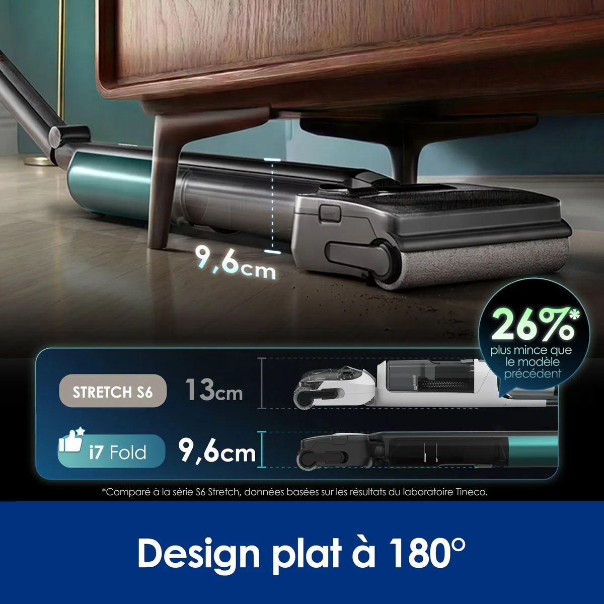 Tineco Tineco Floor One i7 Fold Cordless Wet & Dry Vacuum Cleaner — Image 5