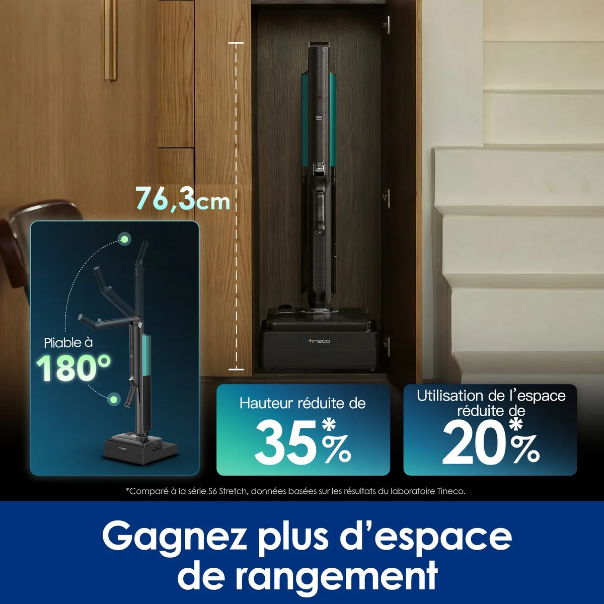 Tineco Tineco Floor One i7 Fold Cordless Wet & Dry Vacuum Cleaner — Image 6