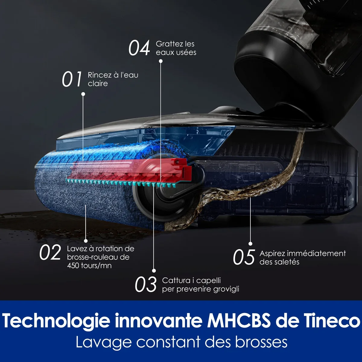 Tineco Tineco Floor ONE S7 Stretch Ultra Cordless Wet & Dry Vacuum Cleaner — Image 5
