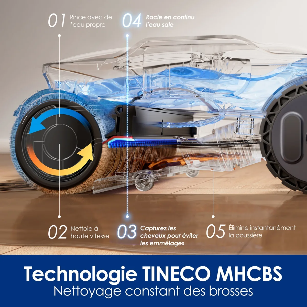 Tineco Tineco Floor One S9 Artist Wet & Dry Vacuum Cleaner — Image 4