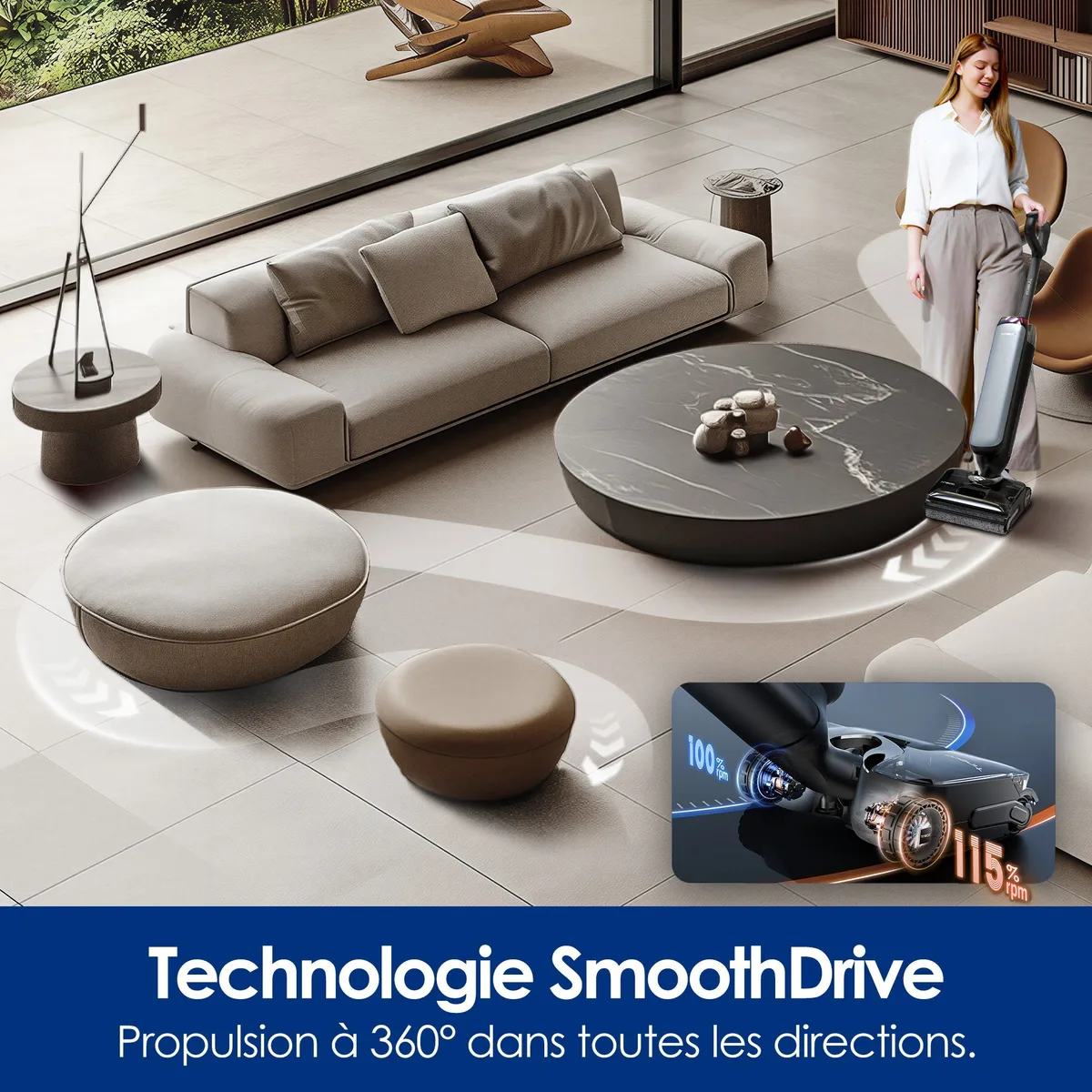 Tineco Tineco Floor One S9 Artist Steam Pro Wet & Dry Vacuum Cleaner — Image 4
