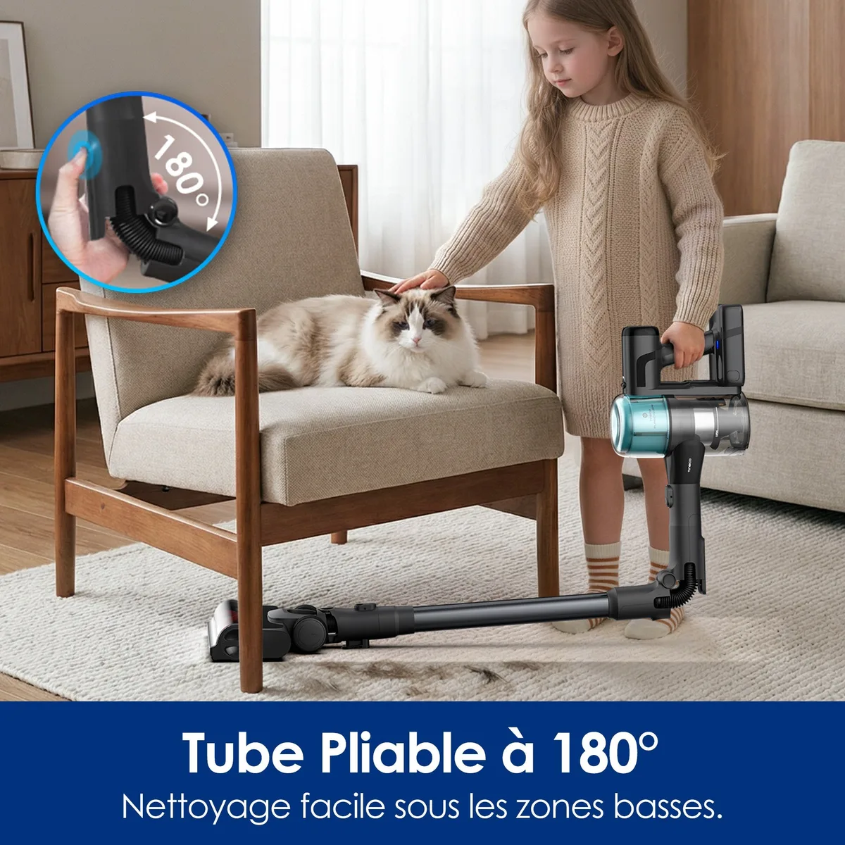 Tineco Tineco PURE ONE S50 Pro Pet Cordless Stick Vacuum — Image 4