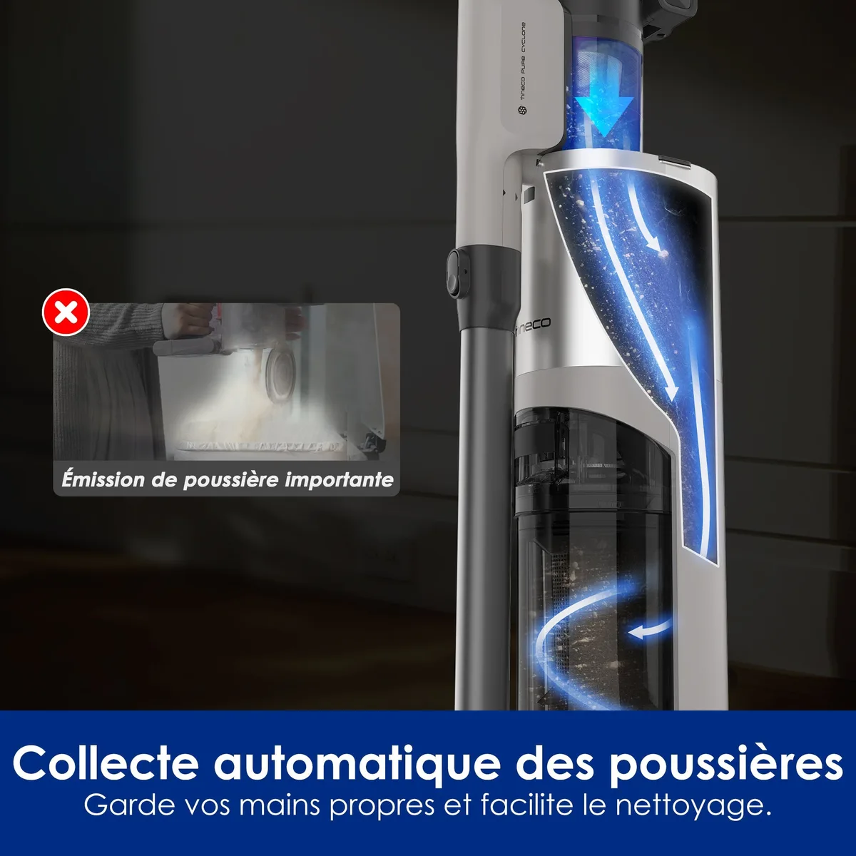Tineco Tineco Pure One Station 5 Pro Cordless Stick Vacuum with Base — Image 3